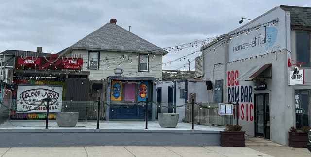 High Tide on Nantasket Flatts