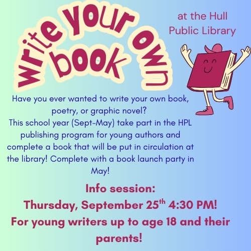 Young Authors Book Publishing Info Session