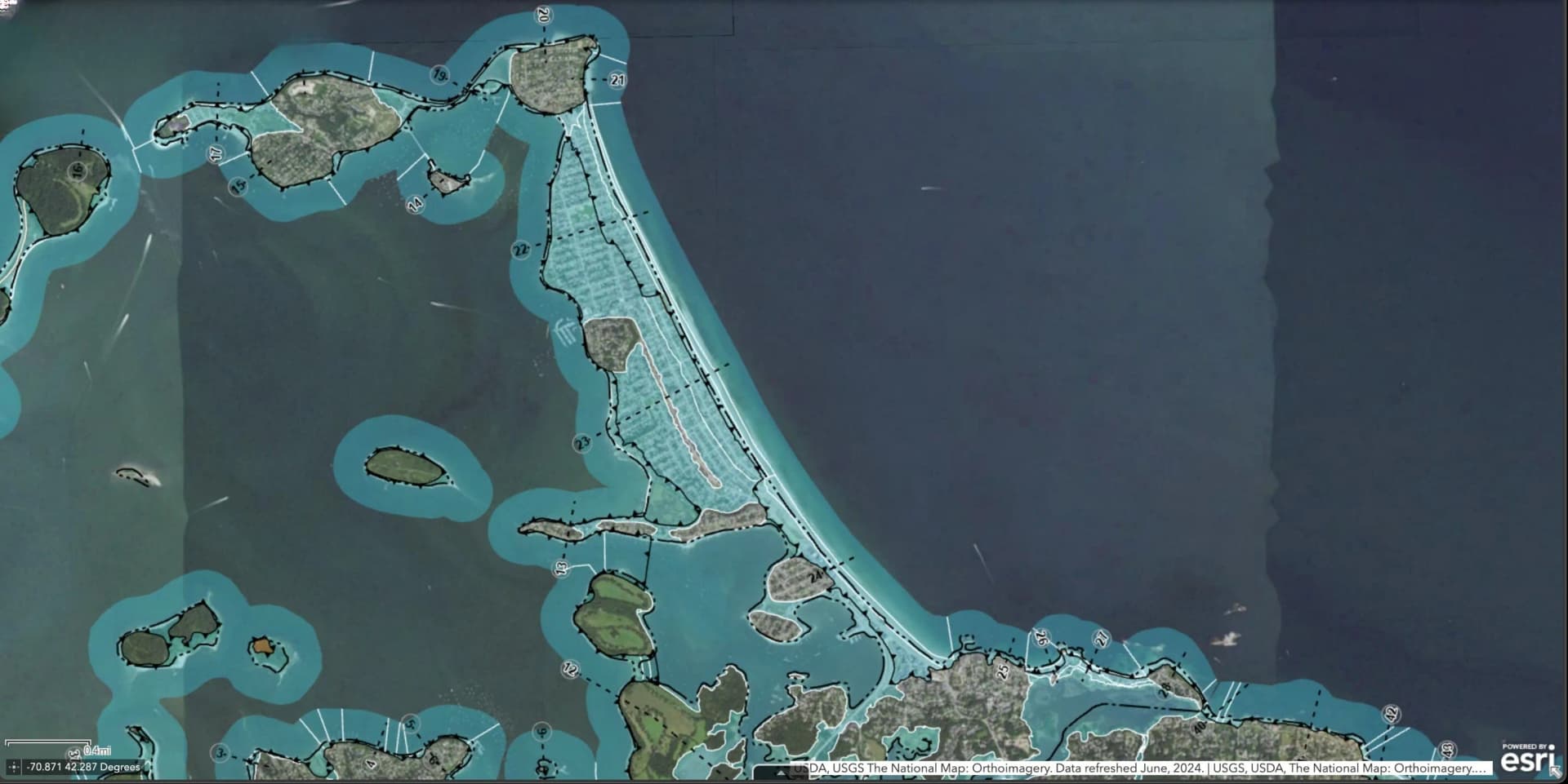 Hull flood plain map