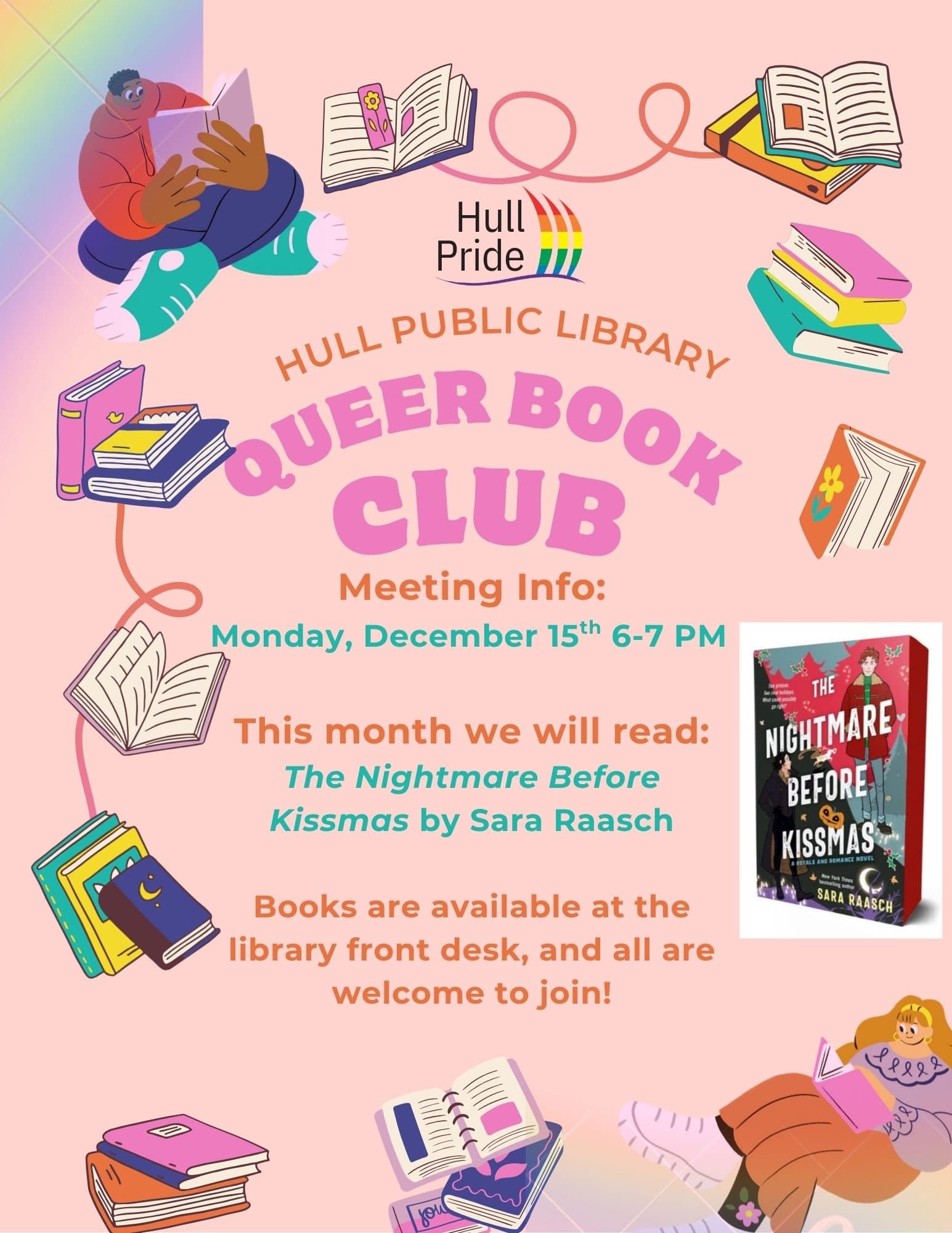 Hull Pride & Hull Public Library Present: Queer Book Club
