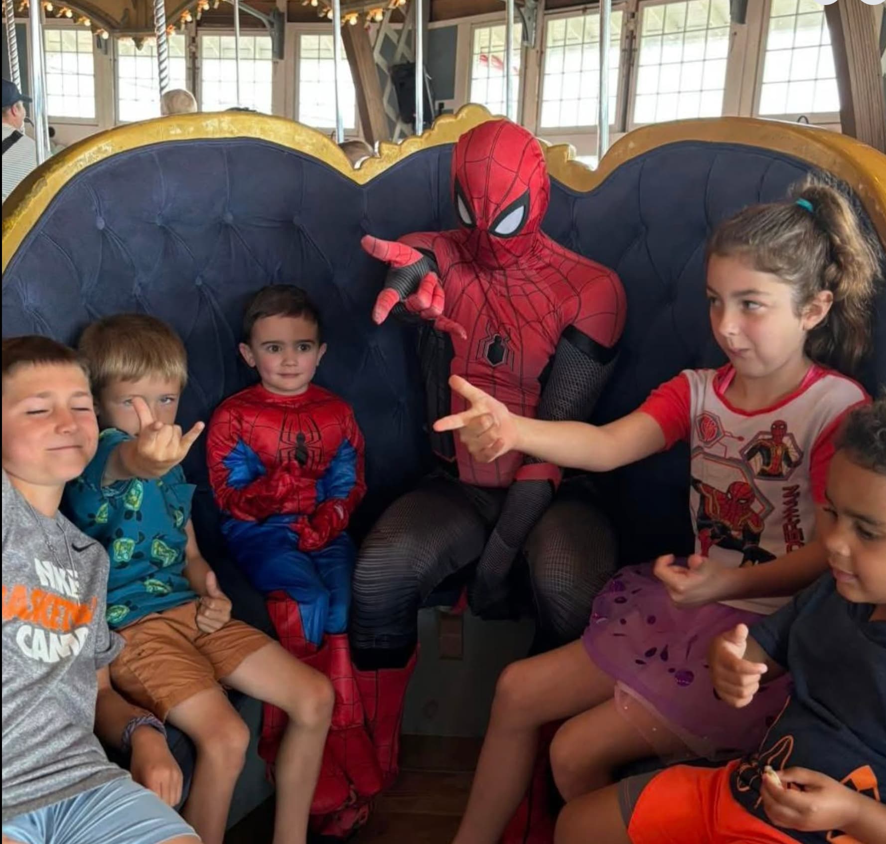 Story Time- Webbed Hero
