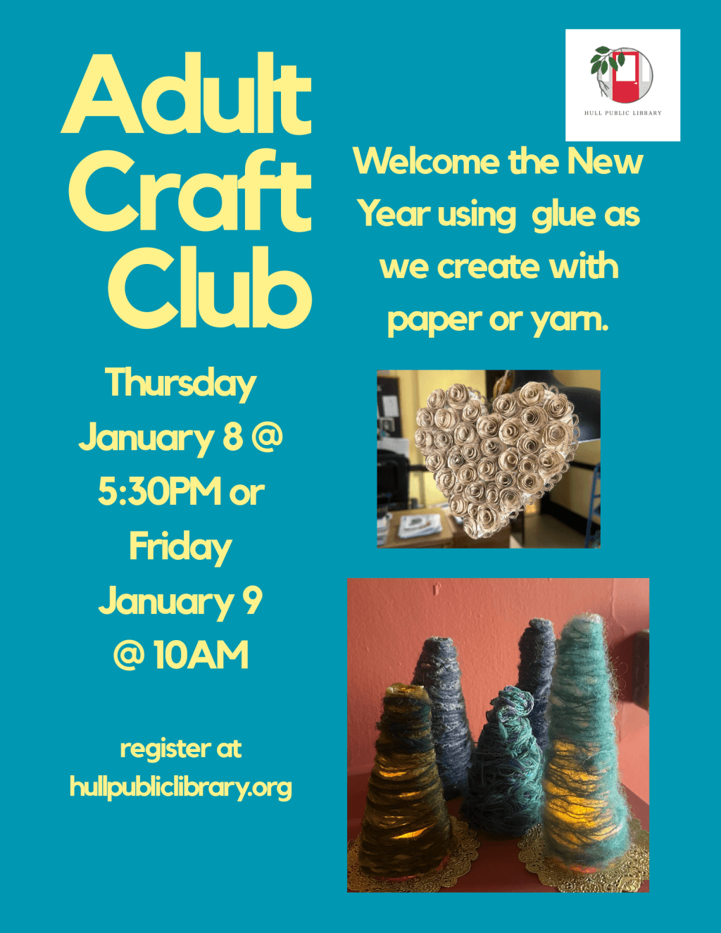 Jan 2026 Adult Craft Club