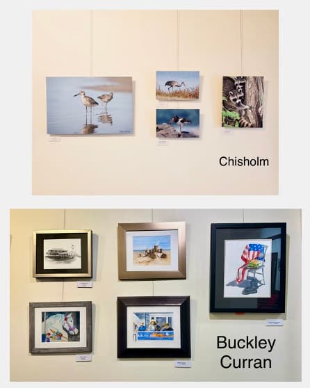 Marianne Buckley Curran and Sally Chilsolm Exhibit