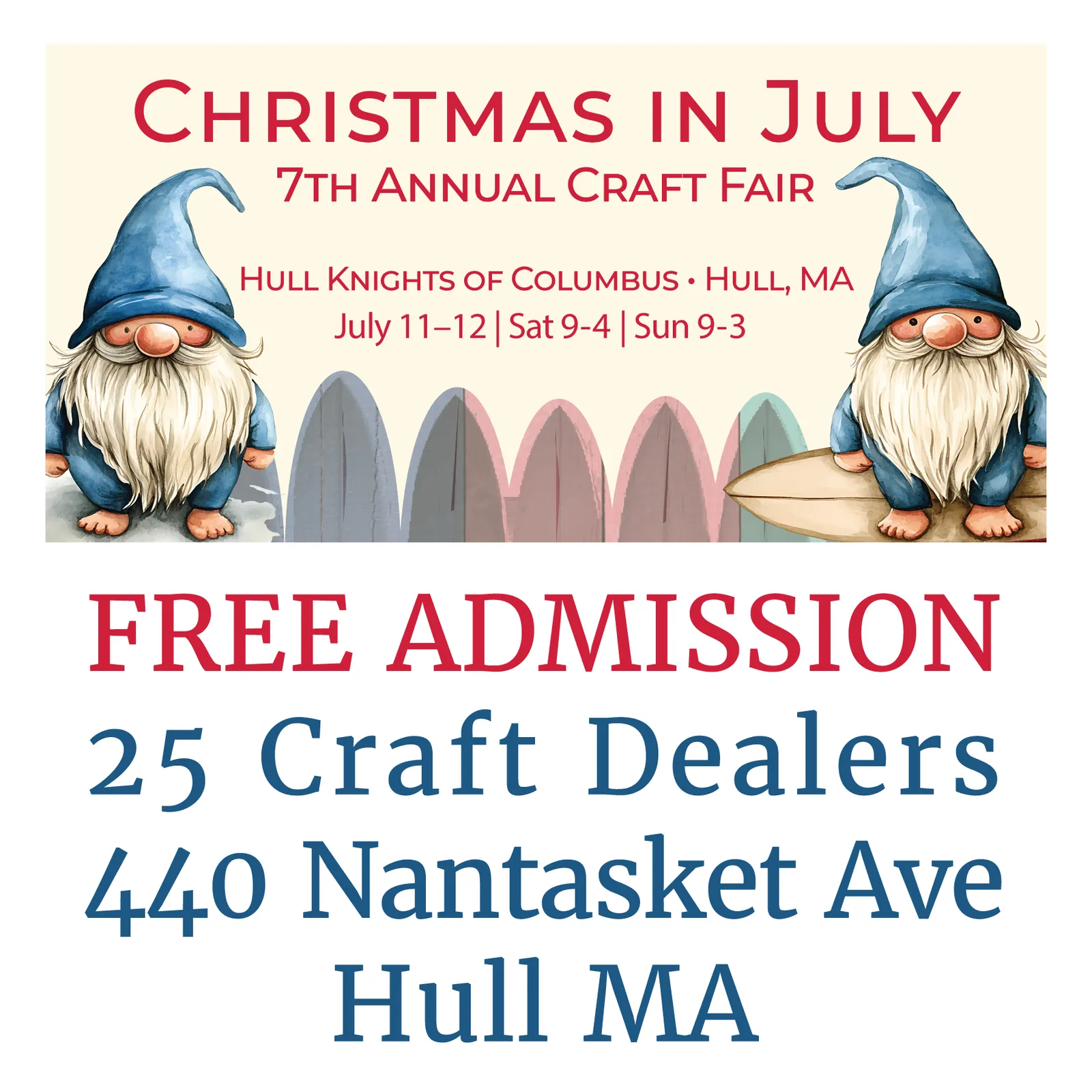 Hull KofC Christmas in July raft Fair