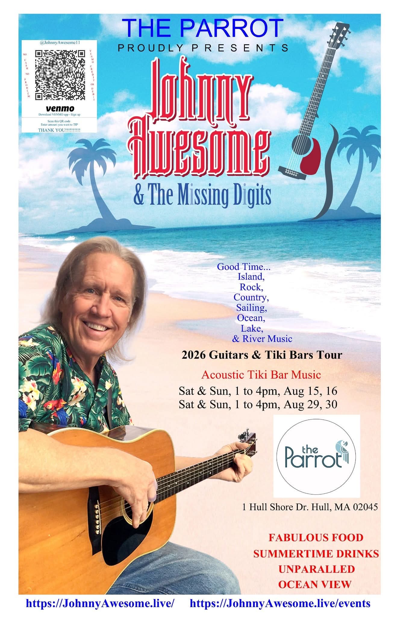 Johnny Awesome – Live at the Parrot