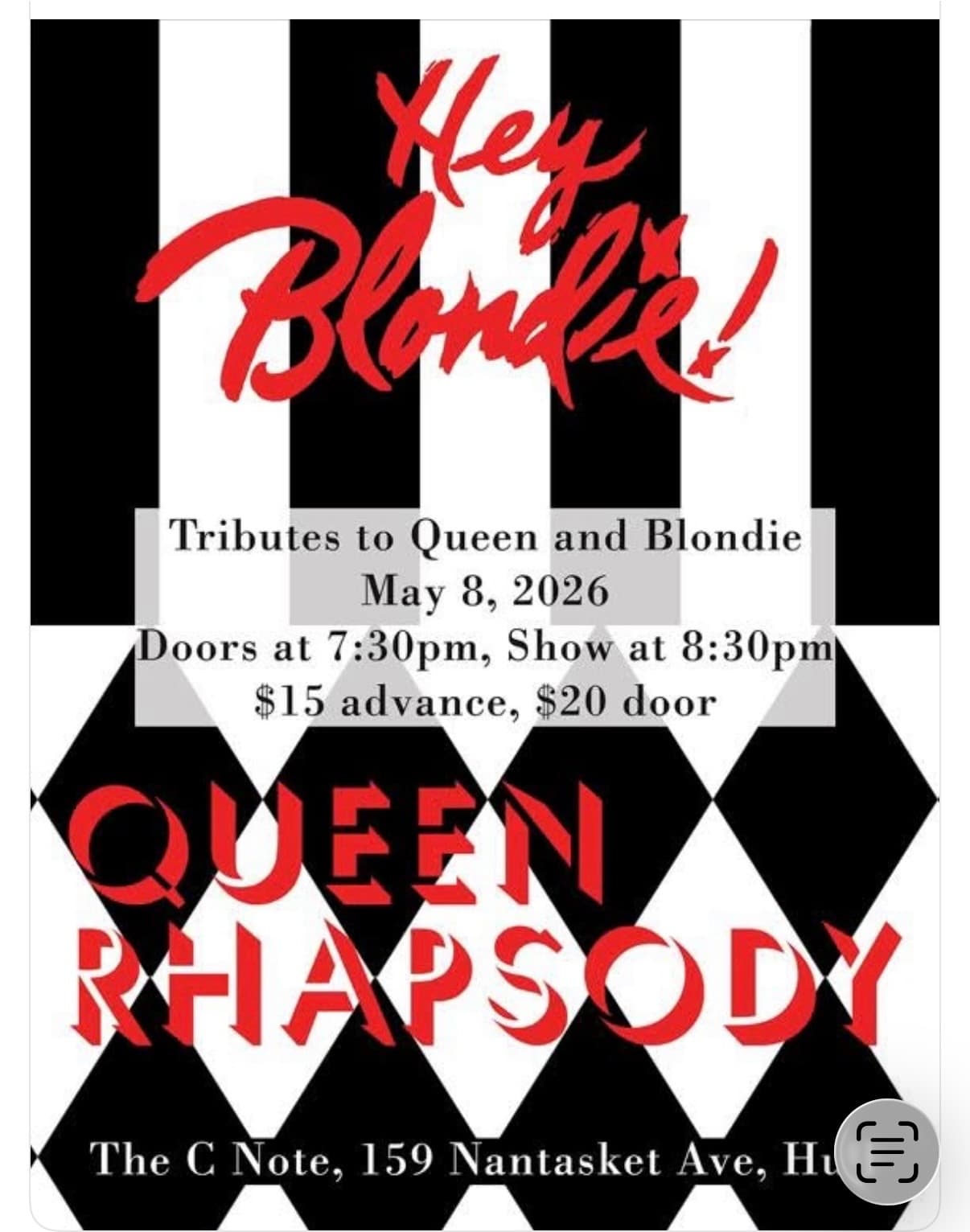 Hey Blondie and Queen Rhapsody